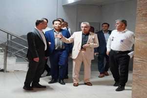 بازدید مشاور عالی رئیس دانشگاه علوم پزشکی شیراز از بخش های مختلف سه مجموعه دانشگاهی در پردیس شهید دوران صدرا
